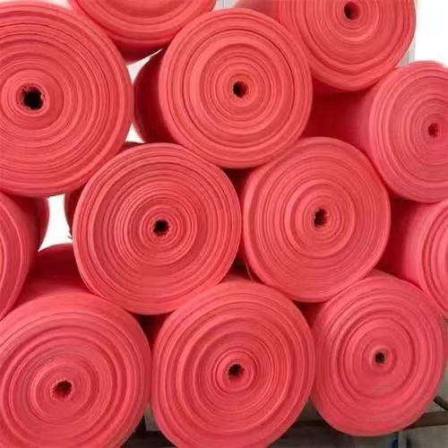 Anti static pearl cotton roll material